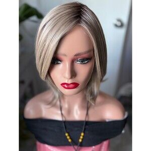 Belle tress “Hudson” LuX wig in color Shaken Oat milk hand-tied cap New